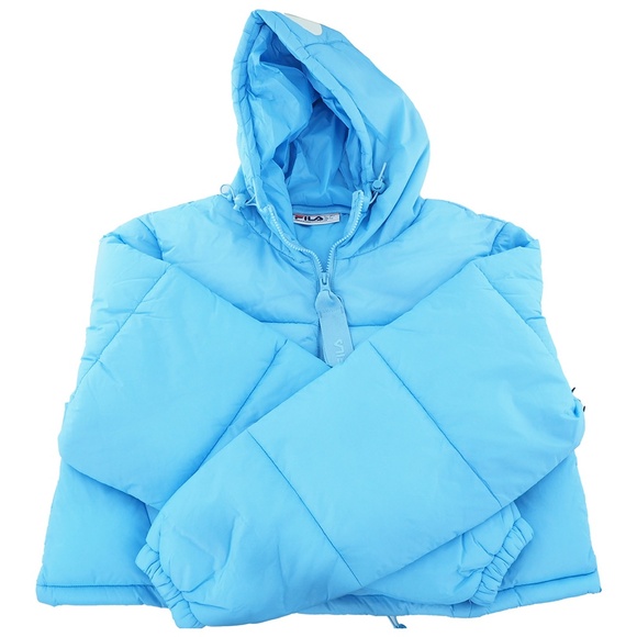 Fila X Urban Outfitters Exclusive Nariko Cropped Puffer Jacket - Picture 8 of 9